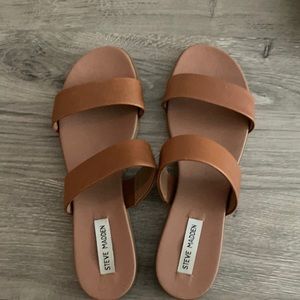 Steve Madden Dual Sandal Light Brown Size 9.5